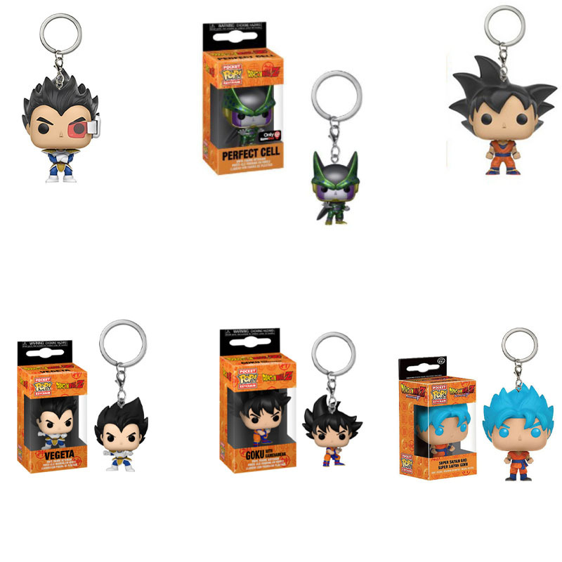 Model Kit Dragon Ball - Funko Dragon Ball Goku Vegeta Keychain