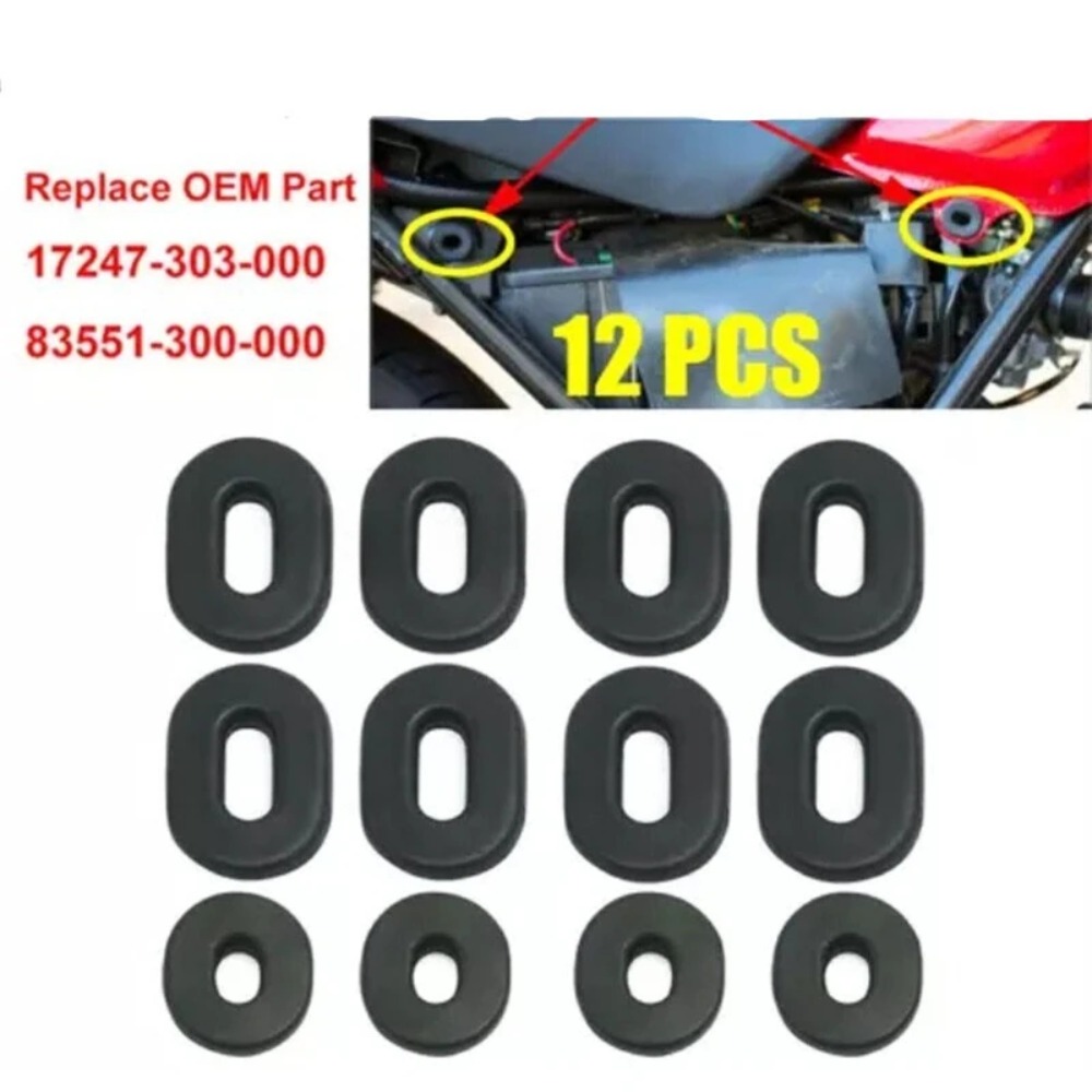 Panel Line Marker - 12PCS Side Cover Panel Rubber Grommet
