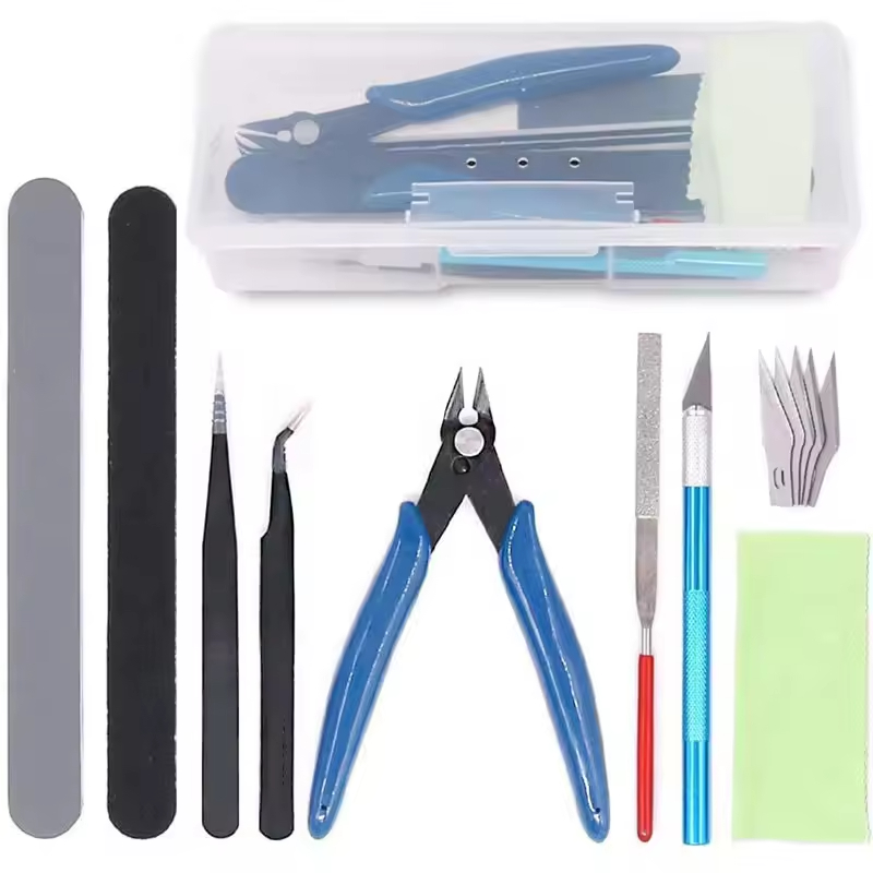 Model Kit Instructions - 9PCS/1set Model Building Tool Kit, Basic
