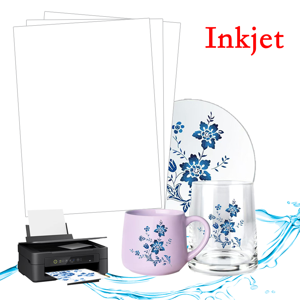 Waterslide Decal Paper - A4 10/20Pcs Inkjet Waterslide Decal Transfer