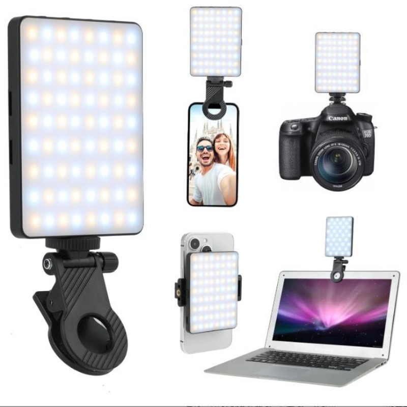 Model Kit Led - 1pc Rechargeable LED Selfie Light,3 Modes