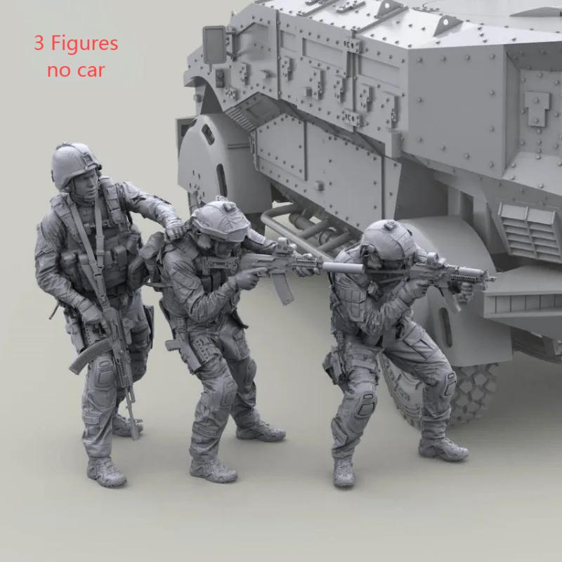 Model Kit Figure - 1/35 Resin Model Figure GK ，