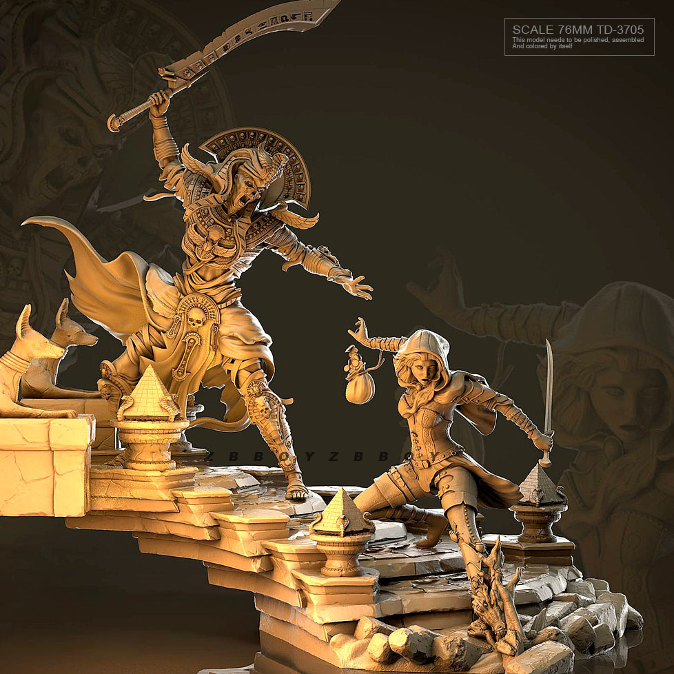 Model Kit Zvezda - 76mm Resin model kits figure colorless