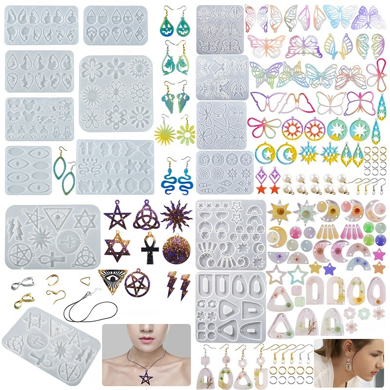 Earring Pendant Silicone Mold  - Model Kit Varnish recension och pris