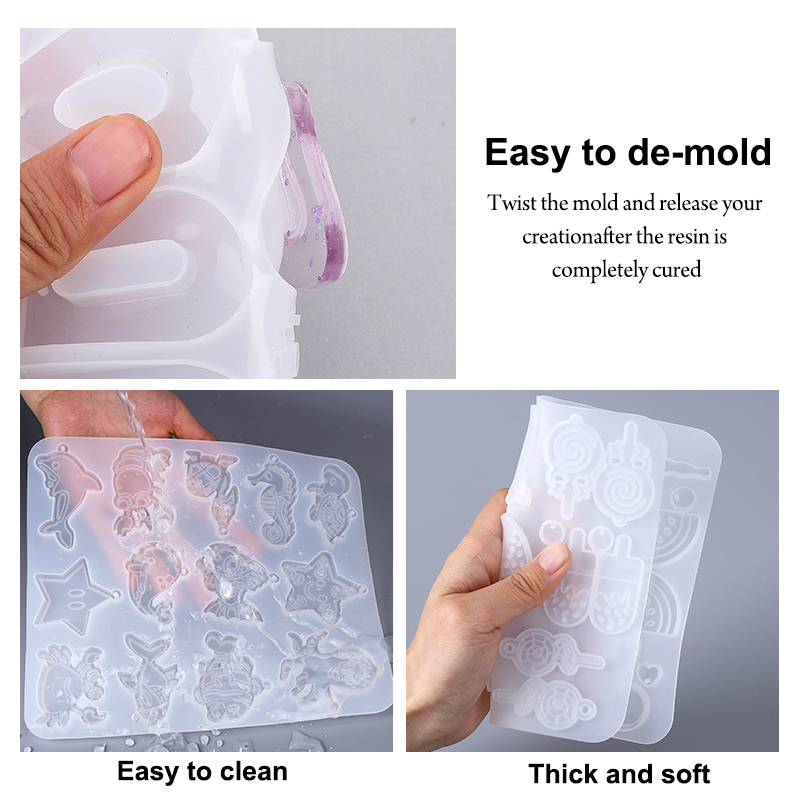 Earring Pendant Silicone Mold  - Model Kit Varnish recension och pris