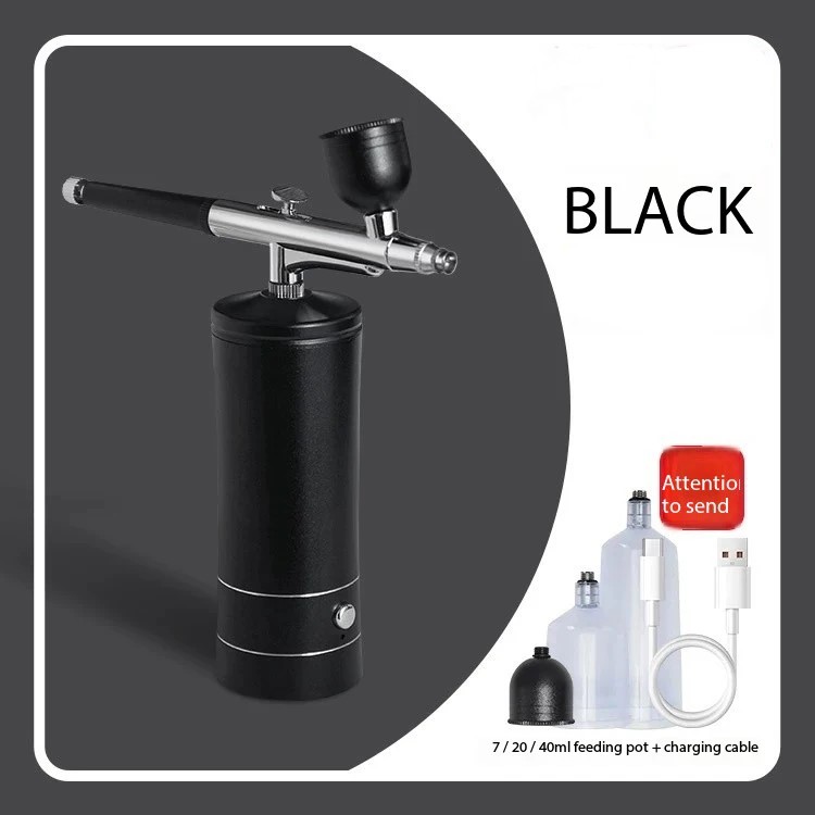 Portable airbrush set with com - Airbrush Compressor Kit recension och pris