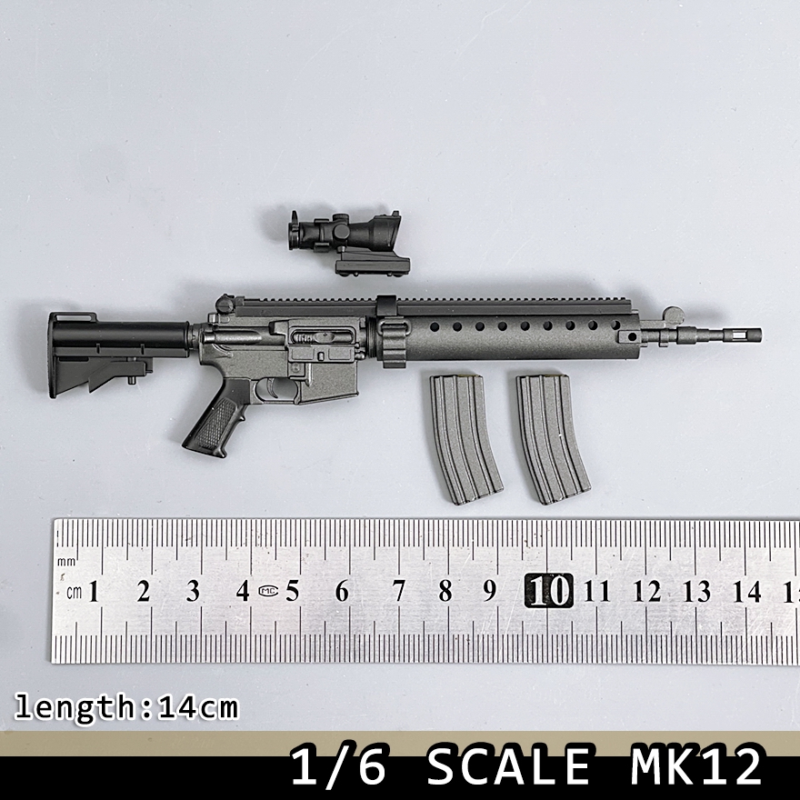 1/6 Scale MK12 SPR Sniper Rifl - Model Kit Figure recension och pris