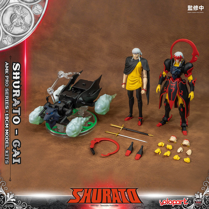 YOLOPARK Shurato Night King Ku - Model Kit Yolopark recension och pris