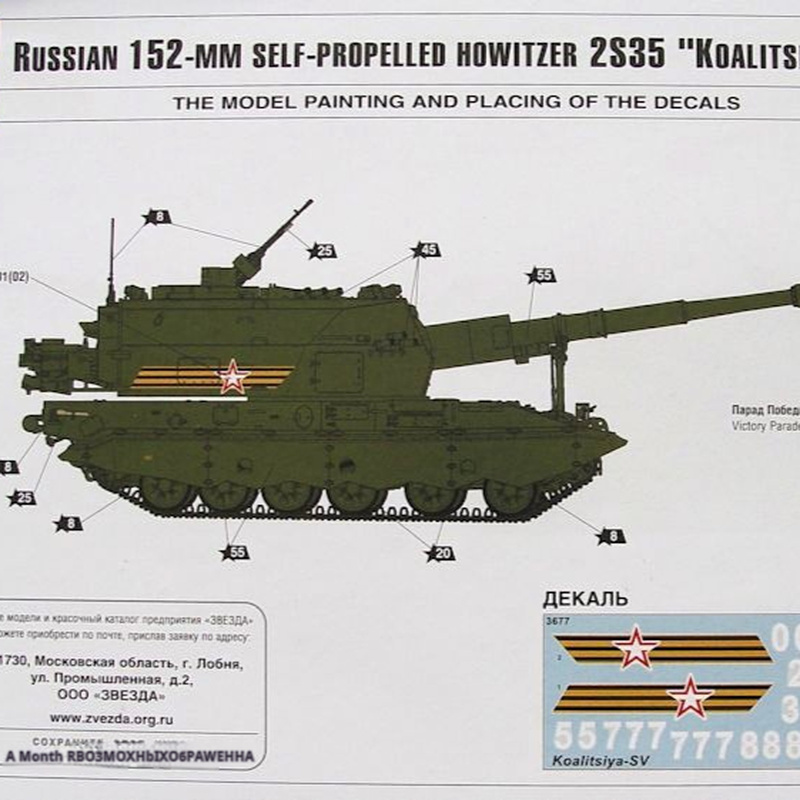 Zvezda Red Star 3677 1/35 Russ - Model Kit Zvezda recension och pris