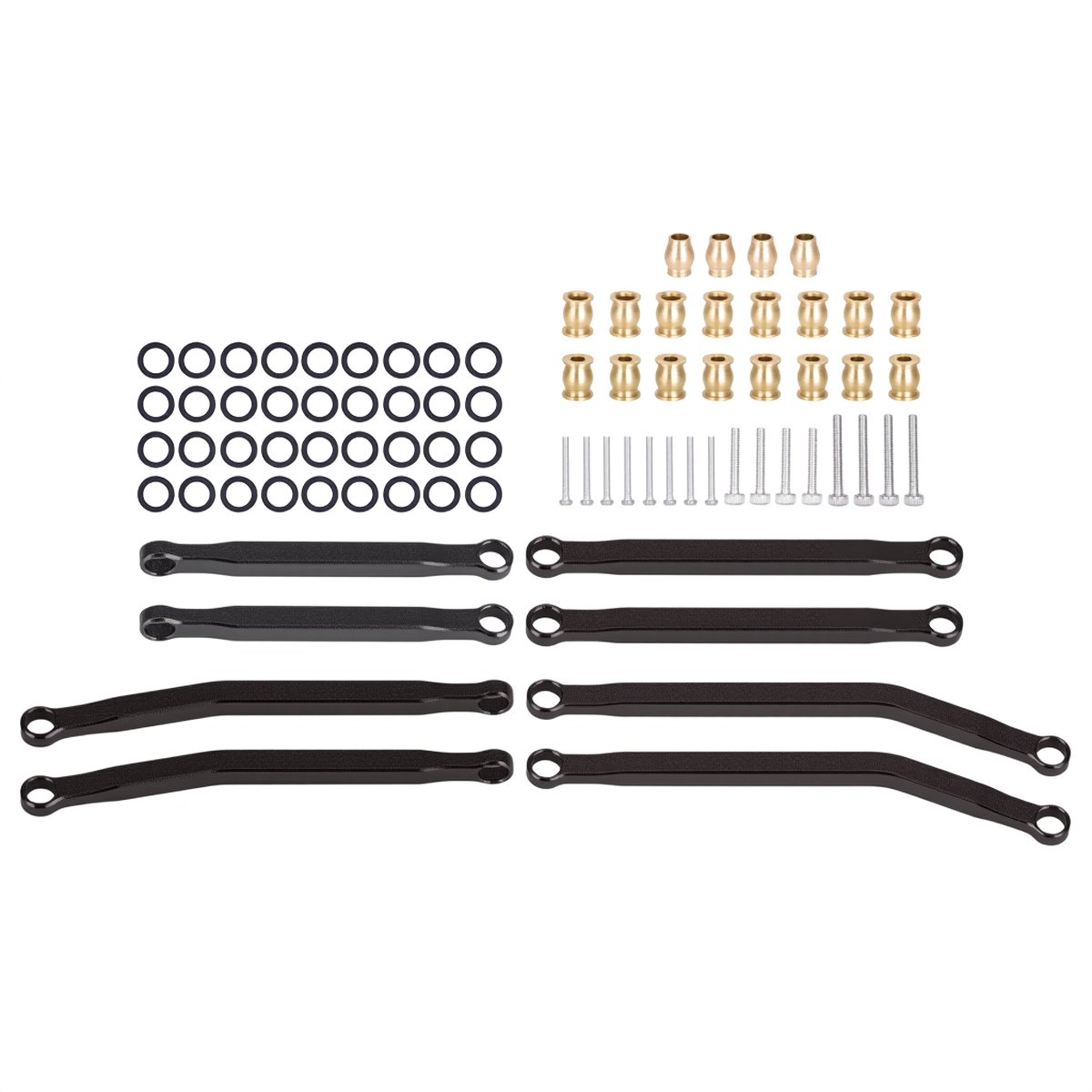 Aluminum Front Rear High Clear - Model Kit Jeep recension och pris