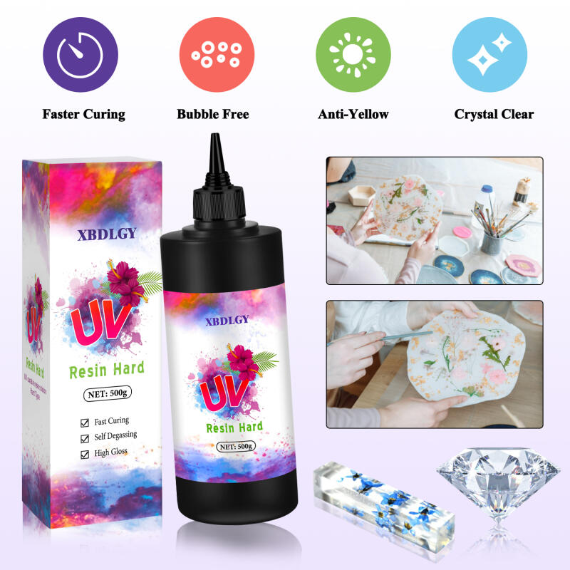 200g/250g/500g UV Resin Hard G - Model Kit Resin recension och pris