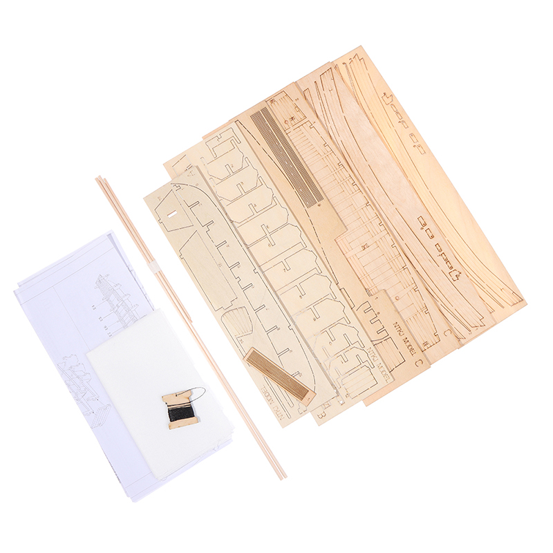 1pcs Chinese sand boat wooden  - Model Kit Entry Grade recension och pris