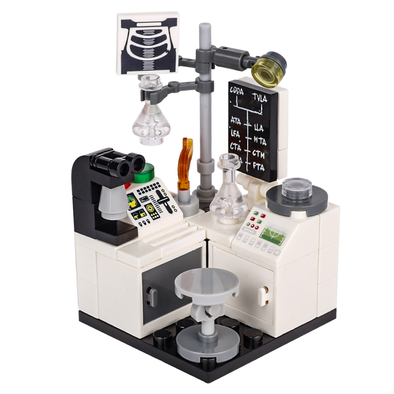 MOC City Laboratory Lab Buildi - Model Kit Zhao Yun recension och pris