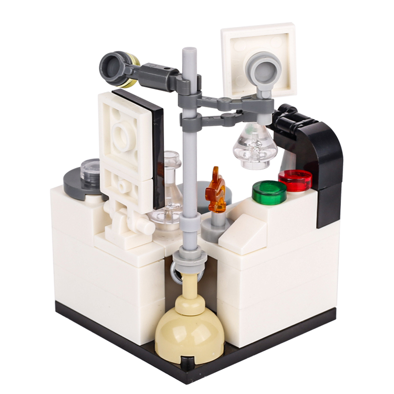 MOC City Laboratory Lab Buildi - Model Kit Zhao Yun recension och pris