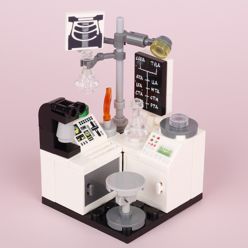 MOC City Laboratory Lab Buildi - Model Kit Zhao Yun recension och pris
