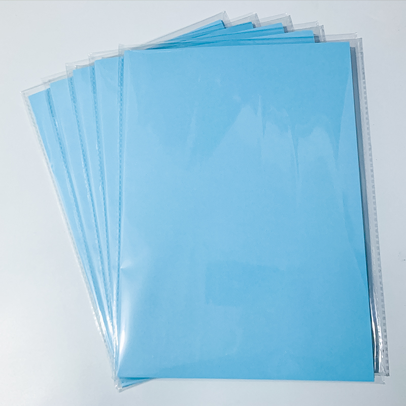 20Sheets/Bag Blue Backing Wate - Waterslide Decal Paper recension och pris