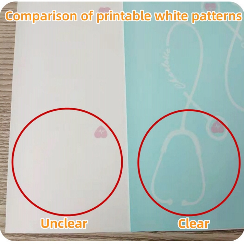 20Sheets/Bag Blue Backing Wate - Waterslide Decal Paper recension och pris
