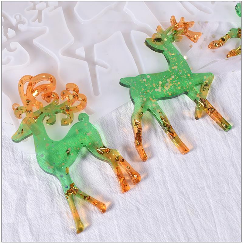 Christmas Elk Epoxy Resin Mold - Model Kit Varnish recension och pris