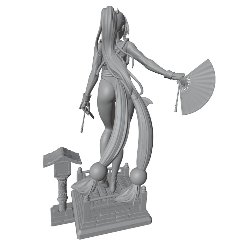 1/24 Sexy Long-Haired Girl Min - Model Kit Reshiram recension och pris