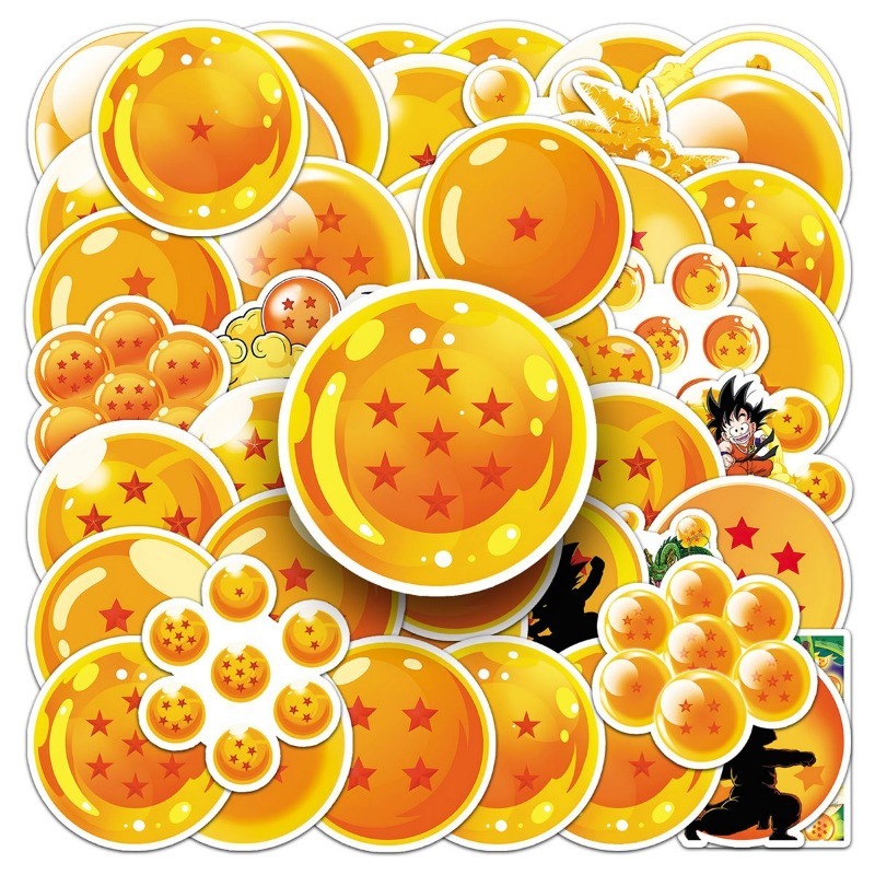 50pcs Dragon Ball PVC stickers - Model Kit Dragon Ball recension och pris