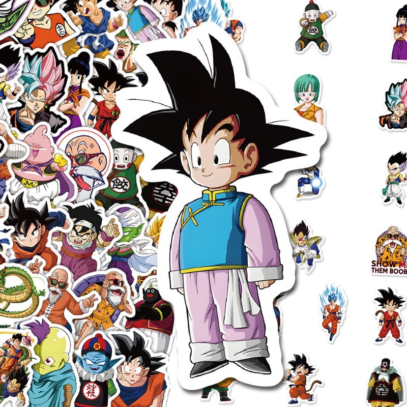 60pcs Anime Dragon Ball sticke - Model Kit Dragon Ball recension och pris