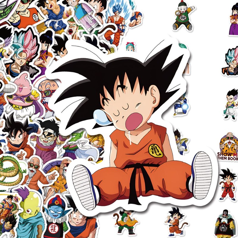 60pcs Anime Dragon Ball sticke - Model Kit Dragon Ball recension och pris