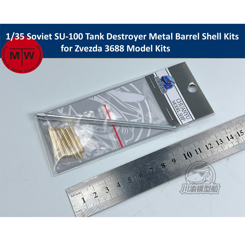 1/35 Scale Soviet SU-100 Tank  - Model Kit Zvezda recension och pris