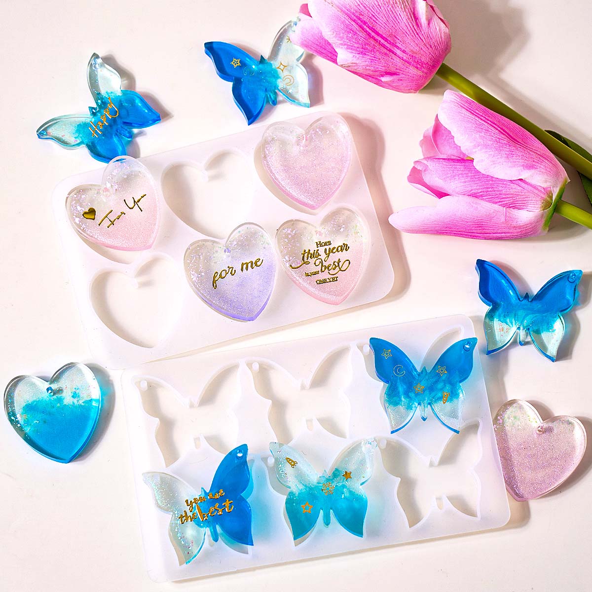 Six-hole with Holes Earring Si - Model Kit Resin recension och pris