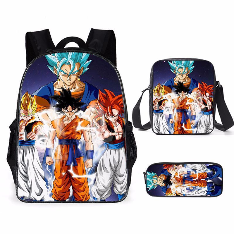 Kawaii Cartoon Saiyan Print Ba - Model Kit Dragon Ball recension och pris