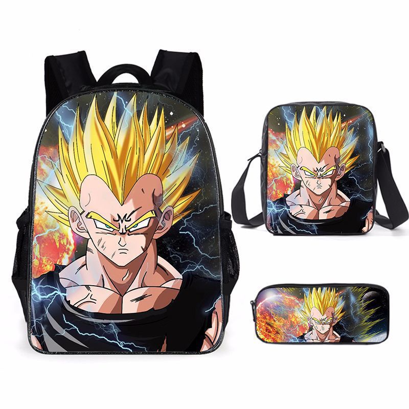 Kawaii Cartoon Saiyan Print Ba - Model Kit Dragon Ball recension och pris