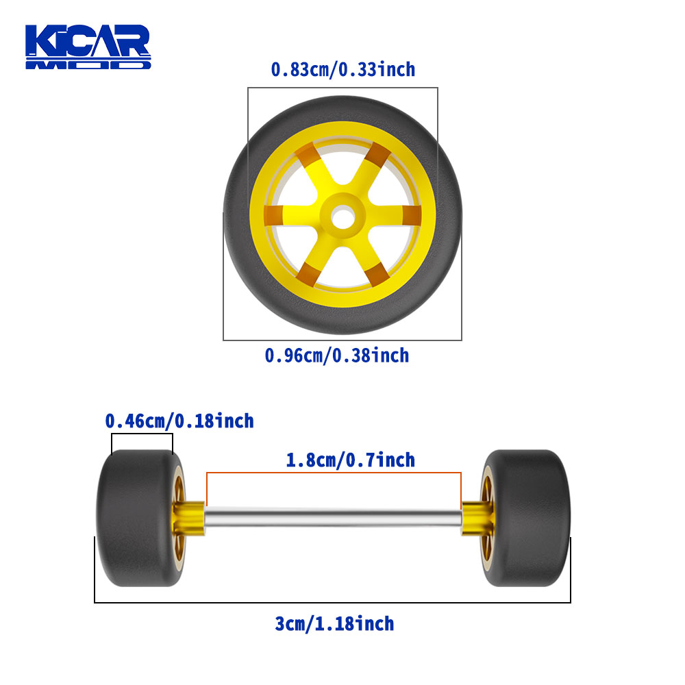 1/64 Model Detachable Wheels R - Model Kit Car recension och pris