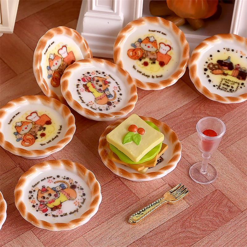 10Pcs/set Dollhouse Miniature  - Model Kit Resin recension och pris