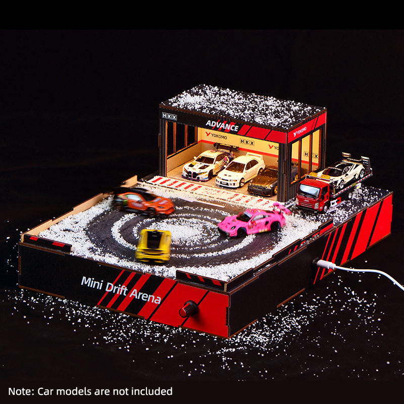 1:64 Scale DIY Drift Track Dio - Model Kit Car recension och pris