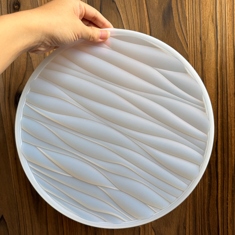 Large Round Tray Silicone Mold - Model Kit Resin recension och pris