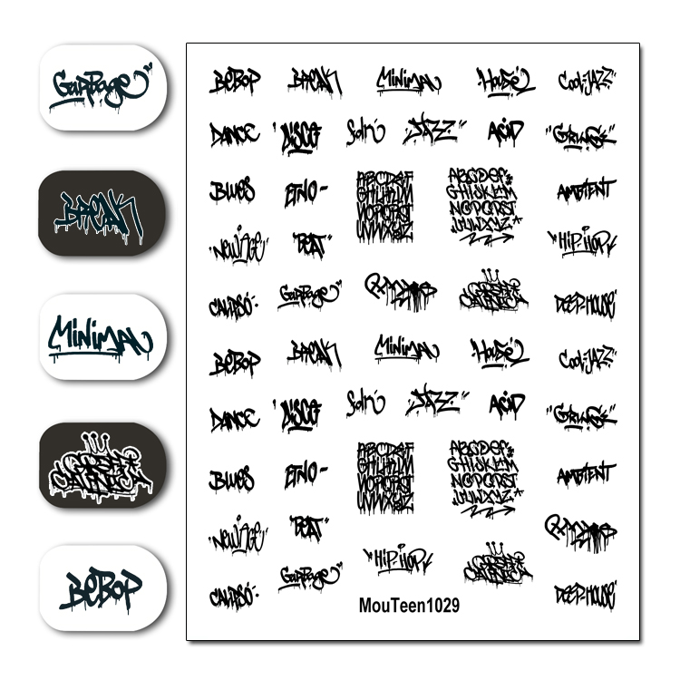 Newest Hot Mouteen1029 Drippin - Waterslide Decal Paper recension och pris