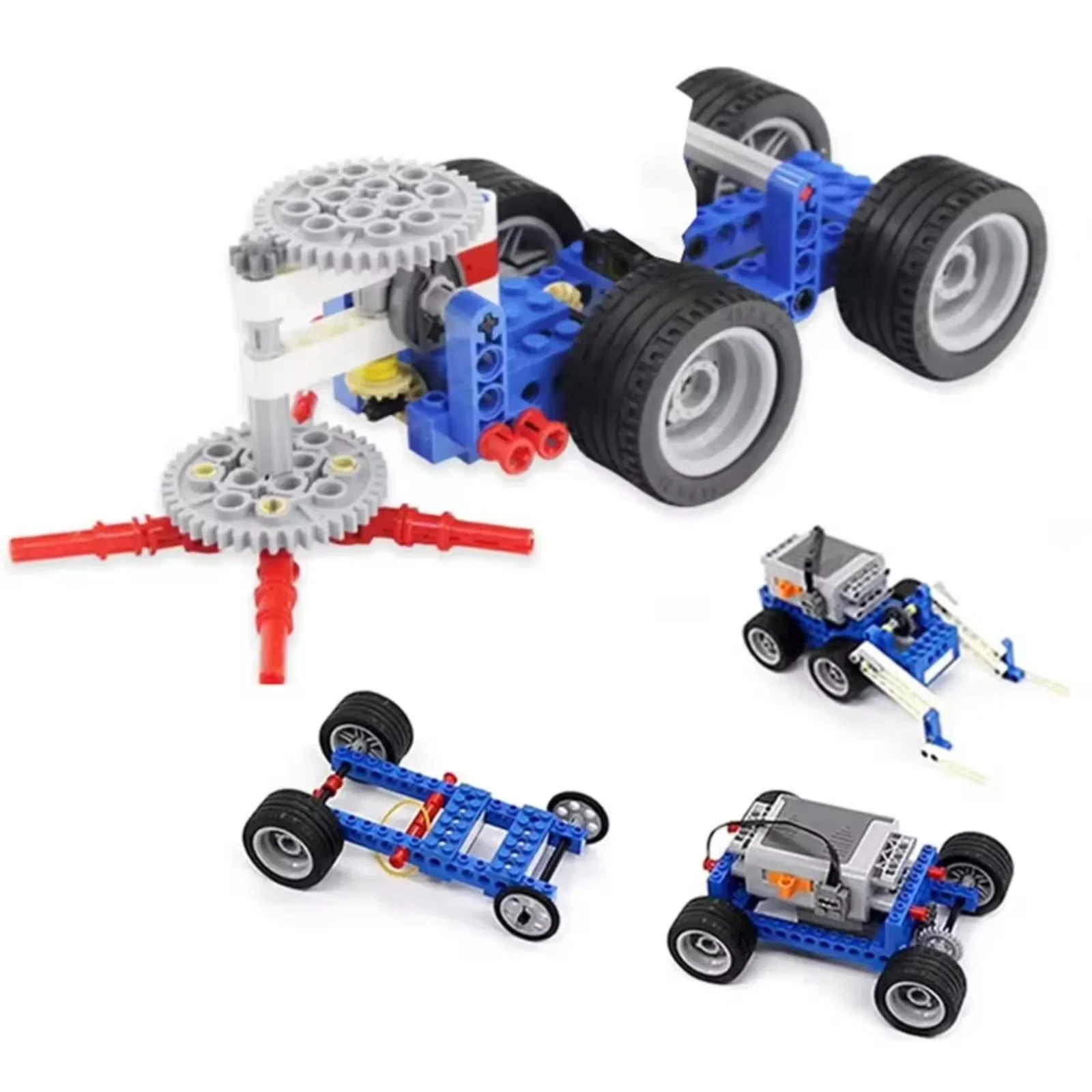 396PCS Technical MOC Building  - Model Kit Instructions recension och pris