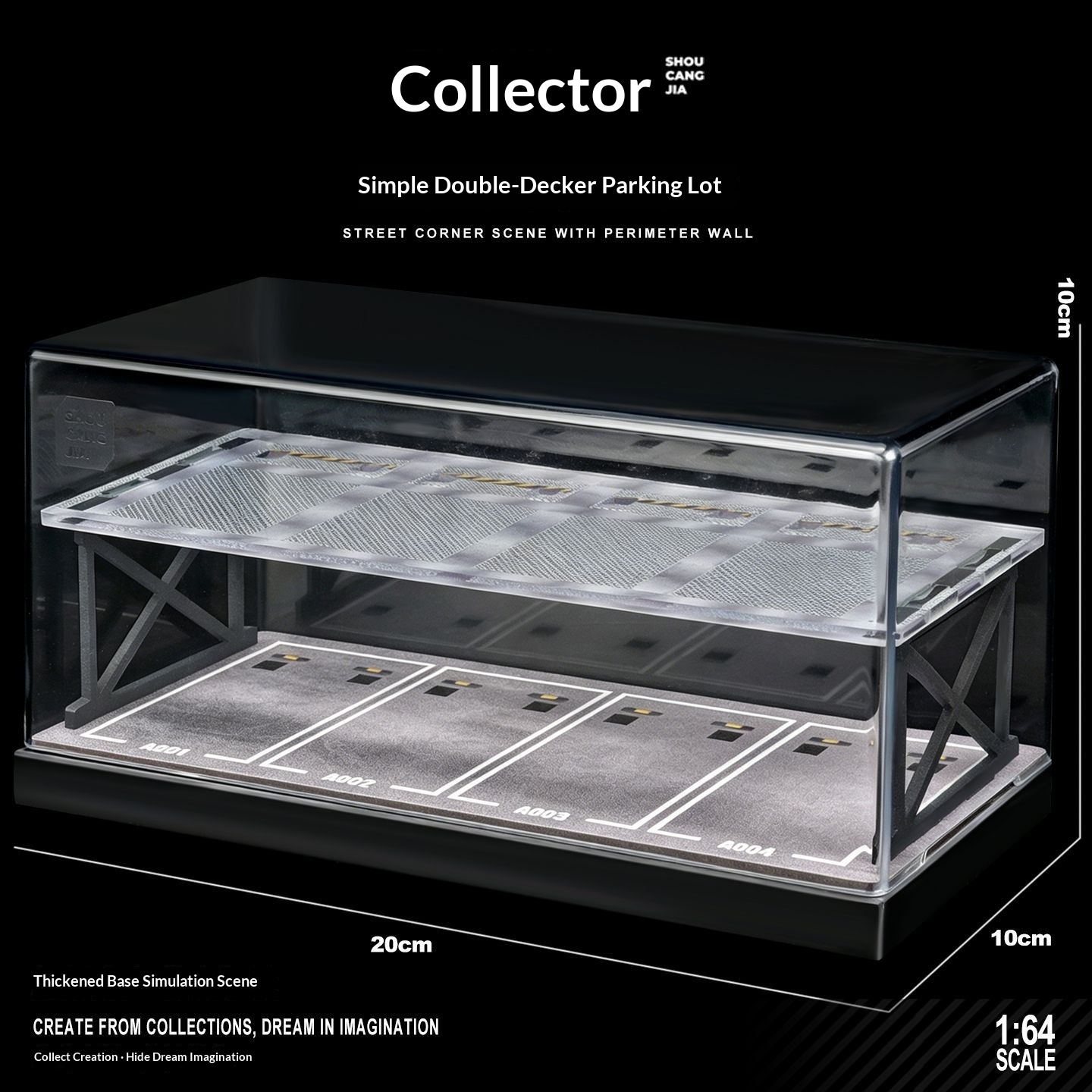 Collector 1:64 Scale Two-Story - Model Kit Led recension och pris