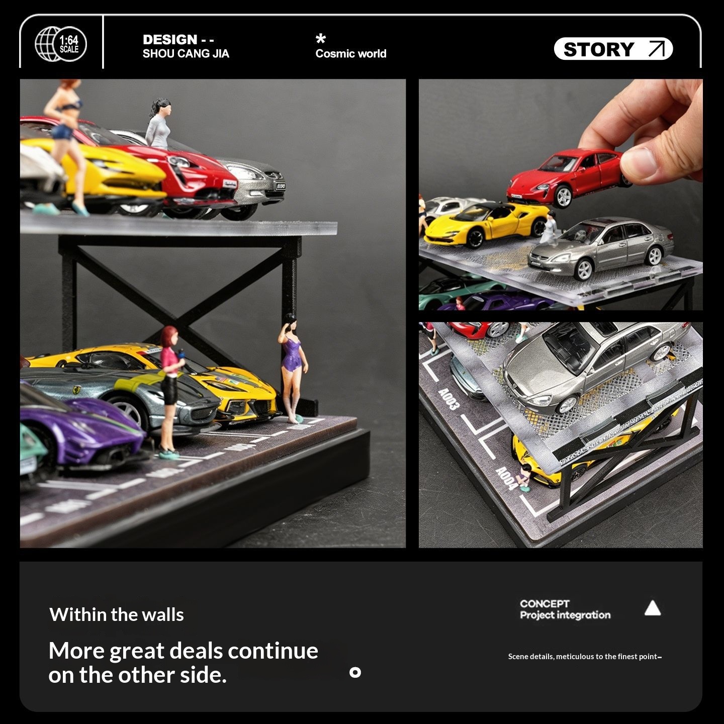Collector 1:64 Scale Two-Story - Model Kit Led recension och pris