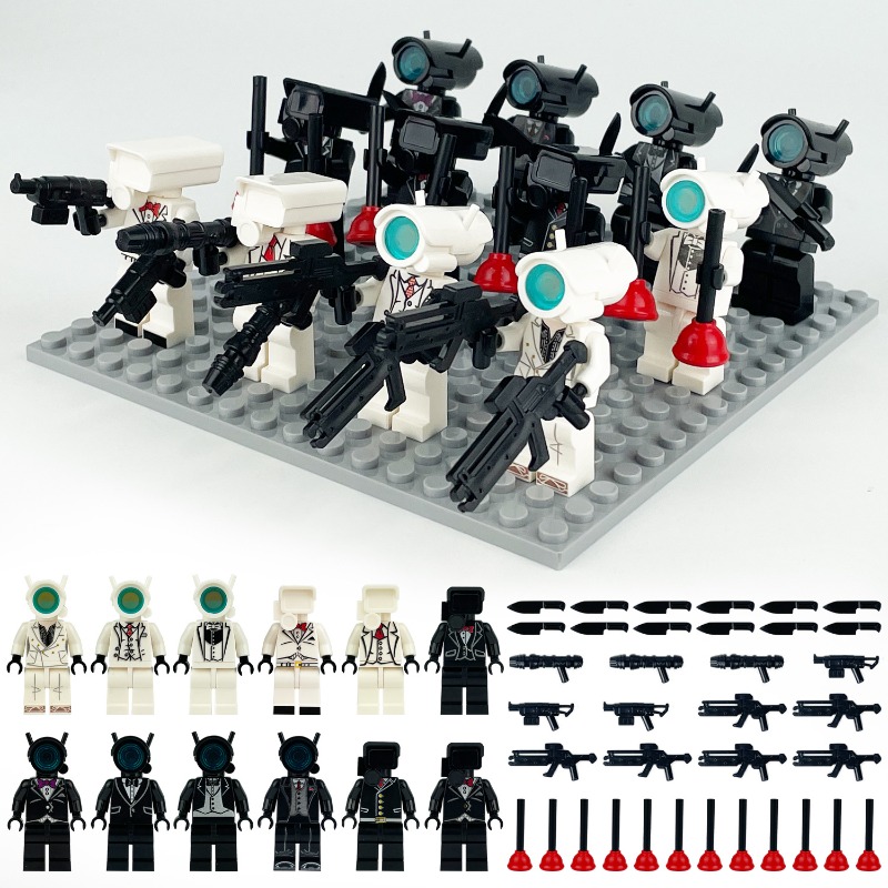 M8195 Suit monitor man buildin - Model Kit Zhao Yun recension och pris