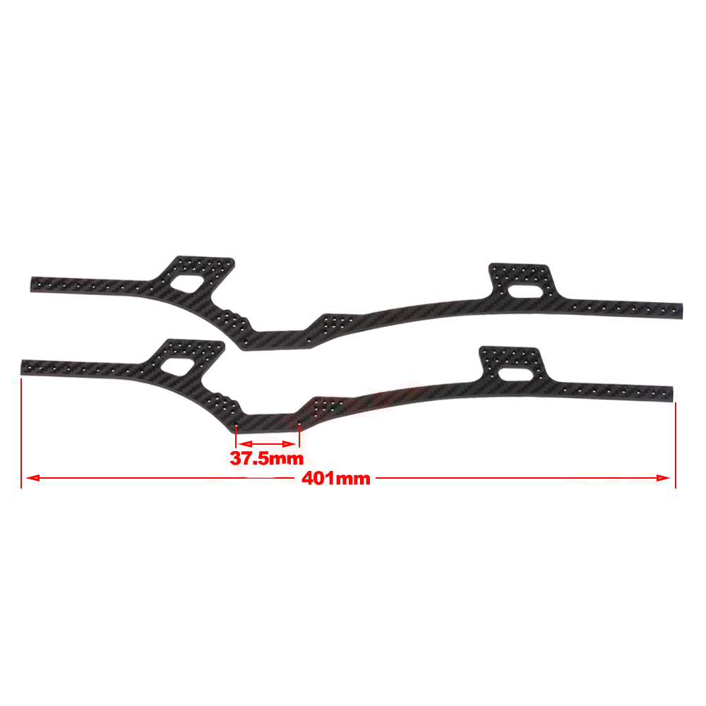 Carbon Fiber LCG Chassis Kit F - Model Kit Helicopter recension och pris