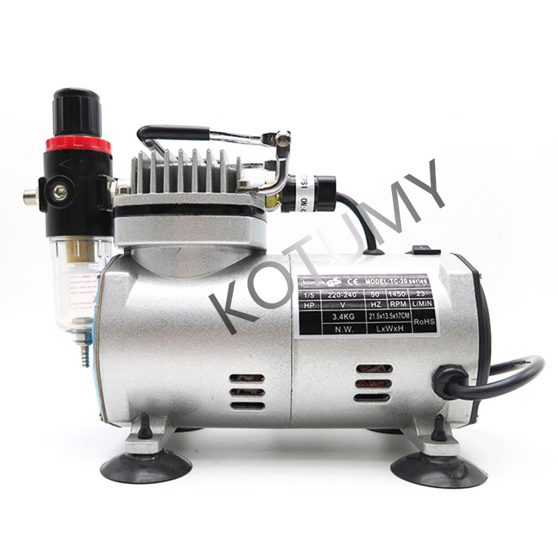 220V 110V Portable Air Compres - Airbrush Compressor Kit recension och pris
