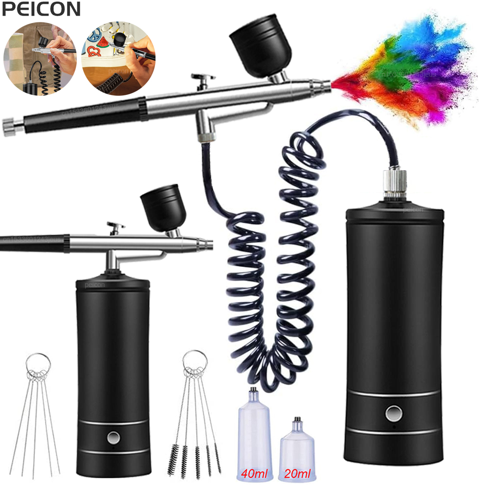 Airbrush with Compressor Porta - Airbrush Compressor Kit recension och pris