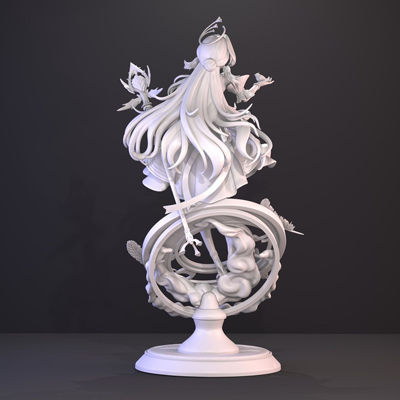 Unpainted 3D Printed Figure An - Model Kit Figure recension och pris