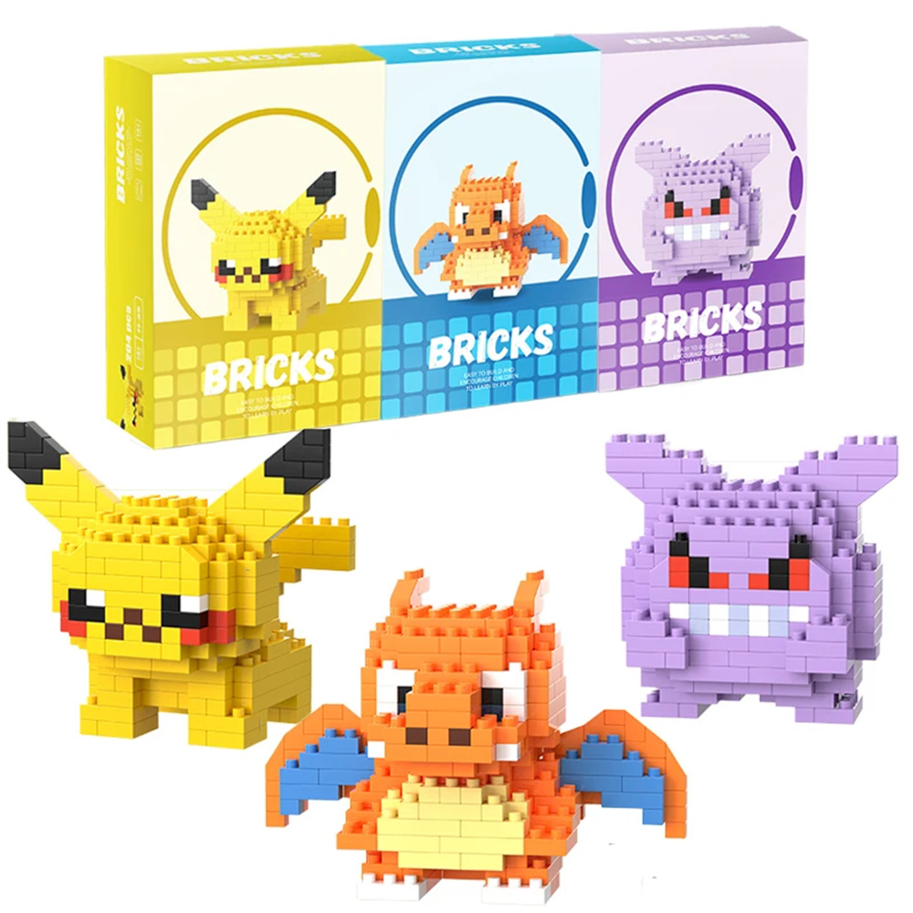Pokemon Micro Building Blocks  - Model Kit Instructions recension och pris