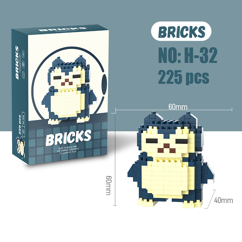 Pokemon Micro Building Blocks  - Model Kit Instructions recension och pris