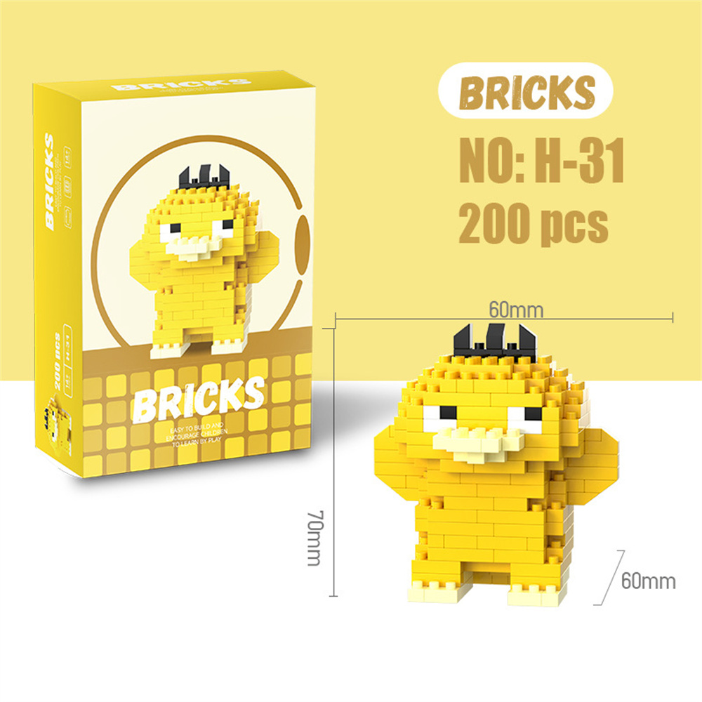 Pokemon Micro Building Blocks  - Model Kit Instructions recension och pris
