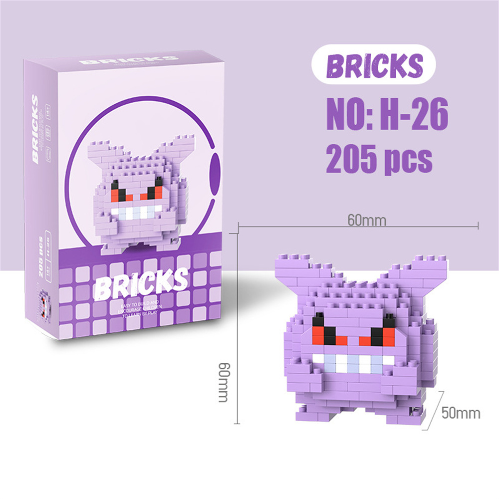 Pokemon Micro Building Blocks  - Model Kit Instructions recension och pris