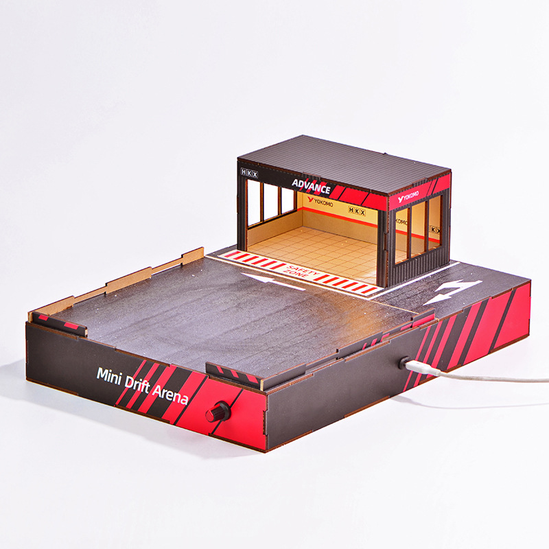 1:64 Scale DIY Drift Track Dio - Model Kit Car recension och pris