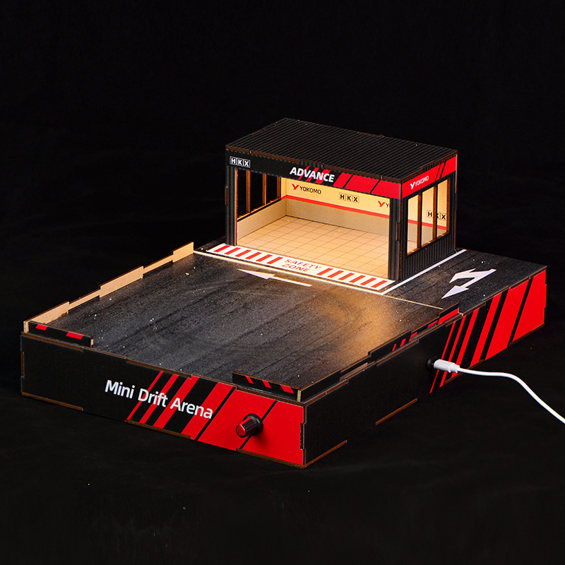 1:64 Scale DIY Drift Track Dio - Model Kit Car recension och pris