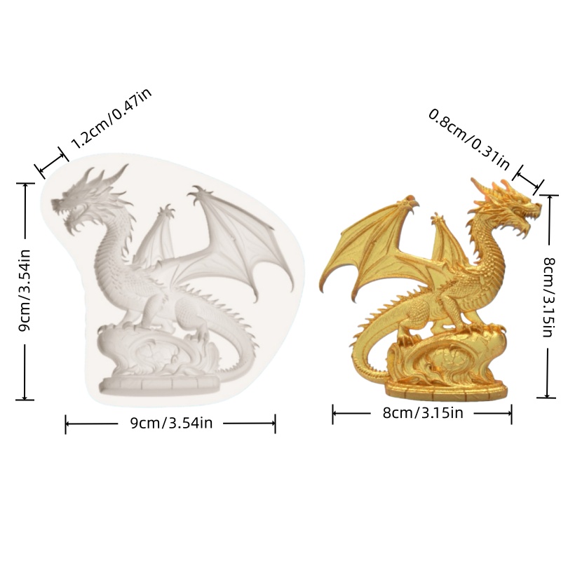 High-Precision Fantasy Dragon- - Model Kitchen Set recension och pris